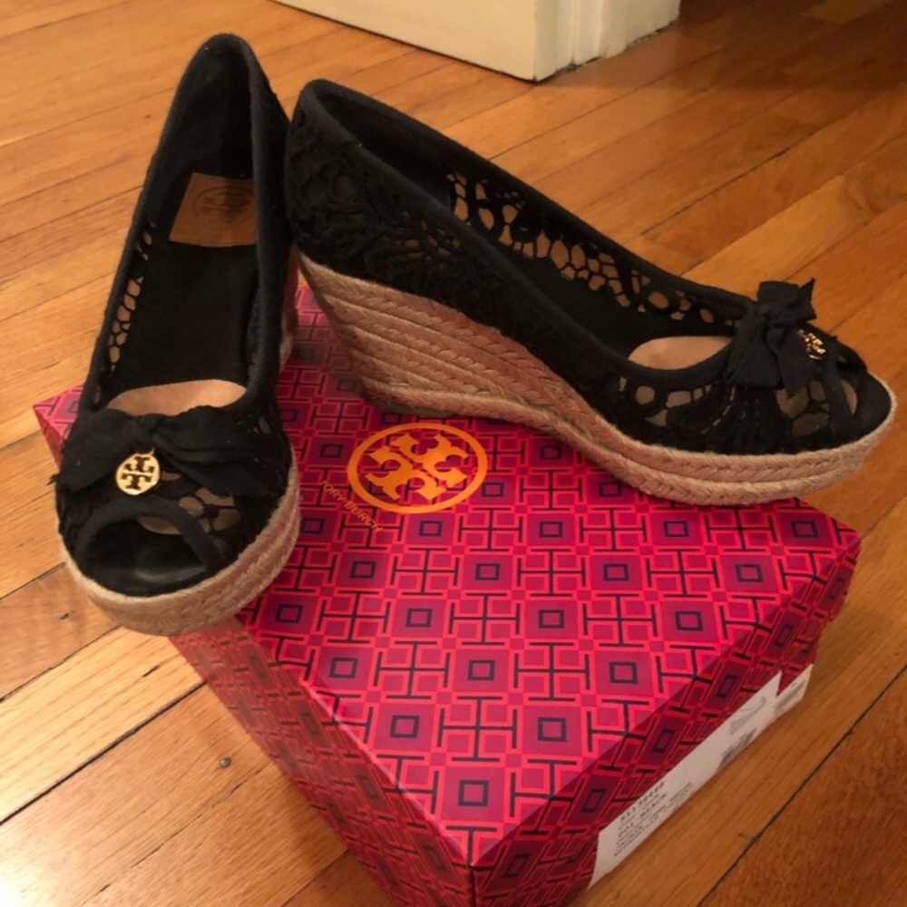 Tory Burch espadrille wedges
